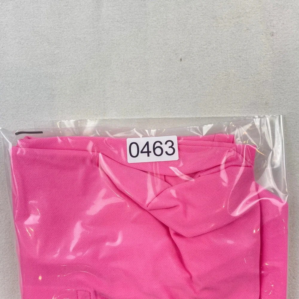 Ralph Lauren Mens Pro Fit Polo Shirt Pink Short Sleeve Performance Large NWOT